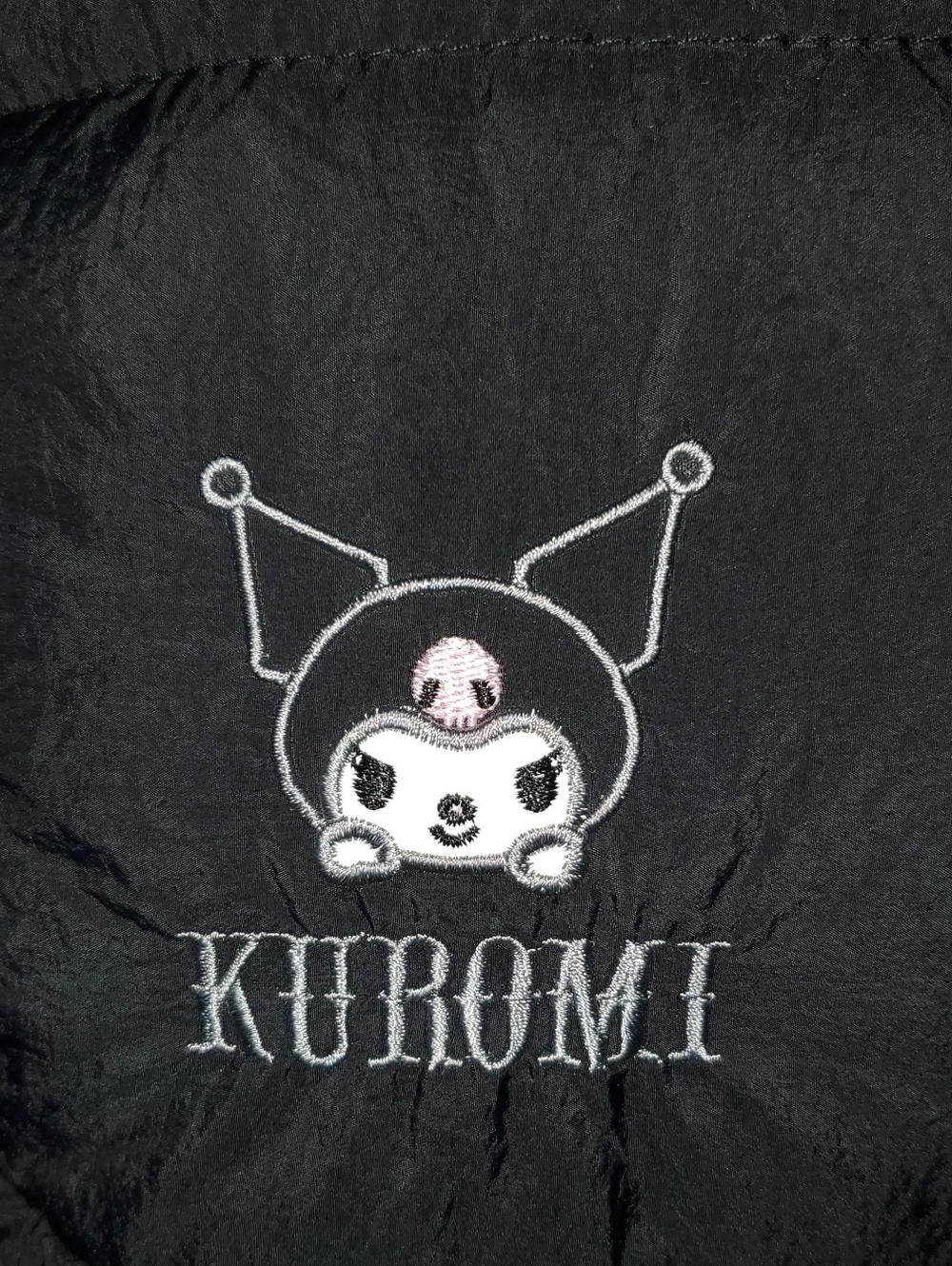 Sanrio Kuromi Black Puffer Tote Bag - Picture 3 of 10